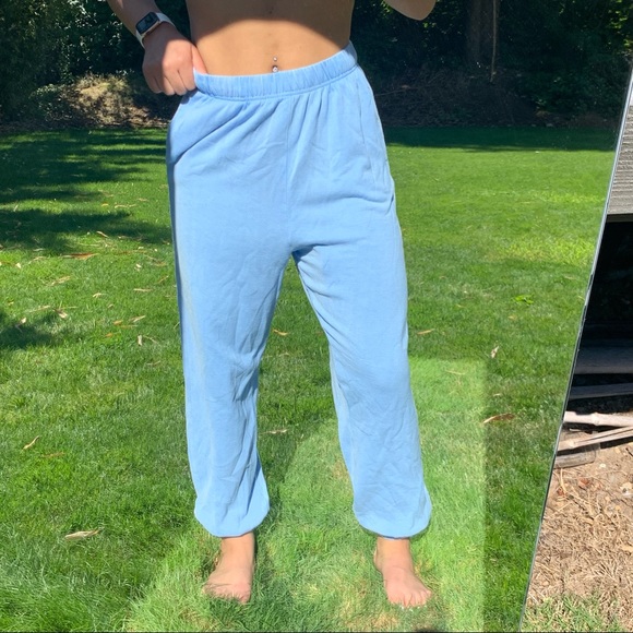 Blue Boyfriend Joggers - Picture 2 of 5